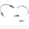 Fashion Lips Ring Stainless Steel Septum Piercing In Mouth Ring Puncture Earrings Hoop Nose Ring Body Piercing Jewelry