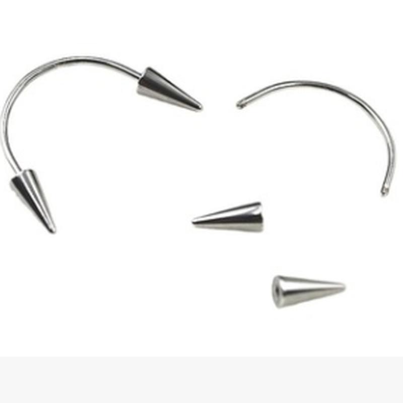 Fashion Lips Ring Stainless Steel Septum Piercing In Mouth Ring Puncture Earrings Hoop Nose Ring Body Piercing Jewelry
