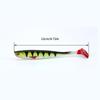5Pcs 12cm Jig Wobbler Fishing Lures Paddle Tail Soft Swim Fishing Lure Swimbaits Artificial Baits Fishing Accessories