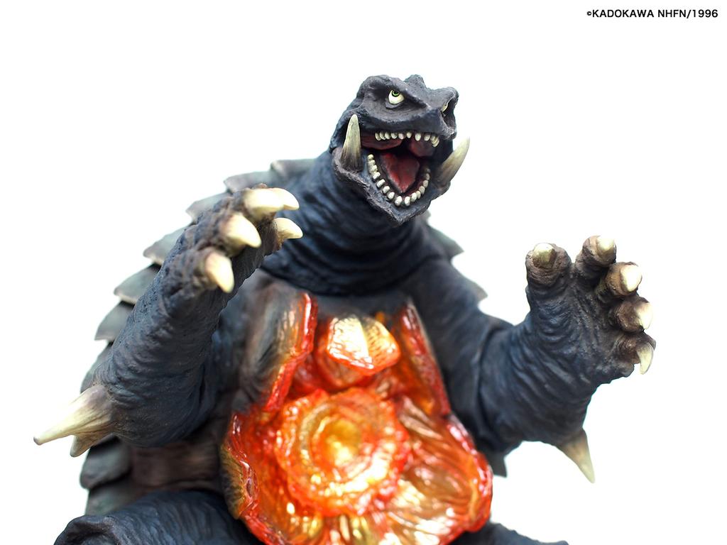 Ccp Artistic Monsters Collection Gamera 2 Ultimate Plasma PVC Figure [1996] Ver. Pre-painted