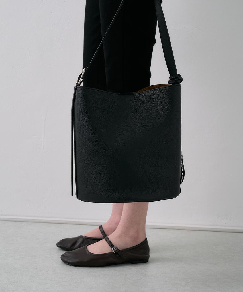 Lamerei Italian Leather Bucket Bag[Lmbespba904]-2Color