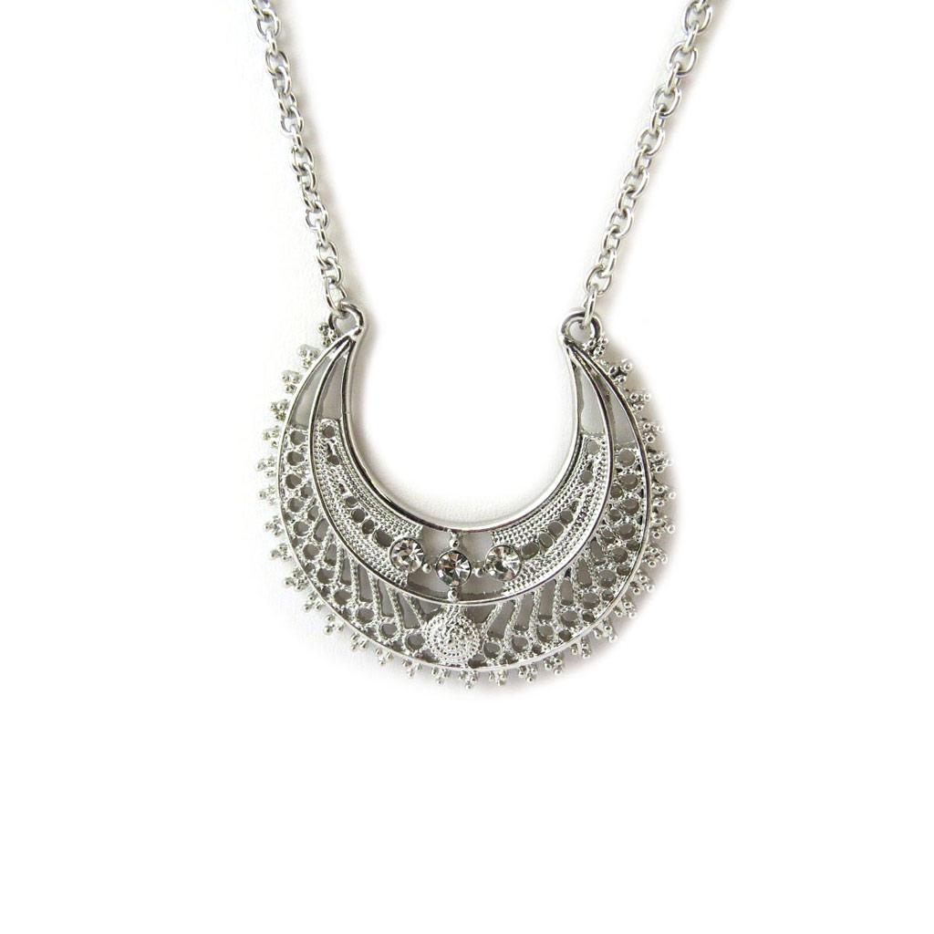 Les Trésors De Lily [N8203] - Серебряное дизайнерское колье «Клеопатра».