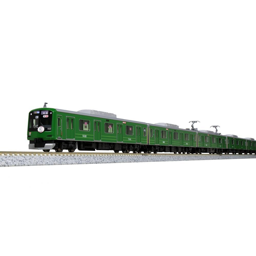 KATO N gauge Tokyu Electric Railway Линия Тоёко Серия 5000 синяя лягушка оберточная формация 8-вагонный набор [Специальный товар] 10-1456 Модель поезда