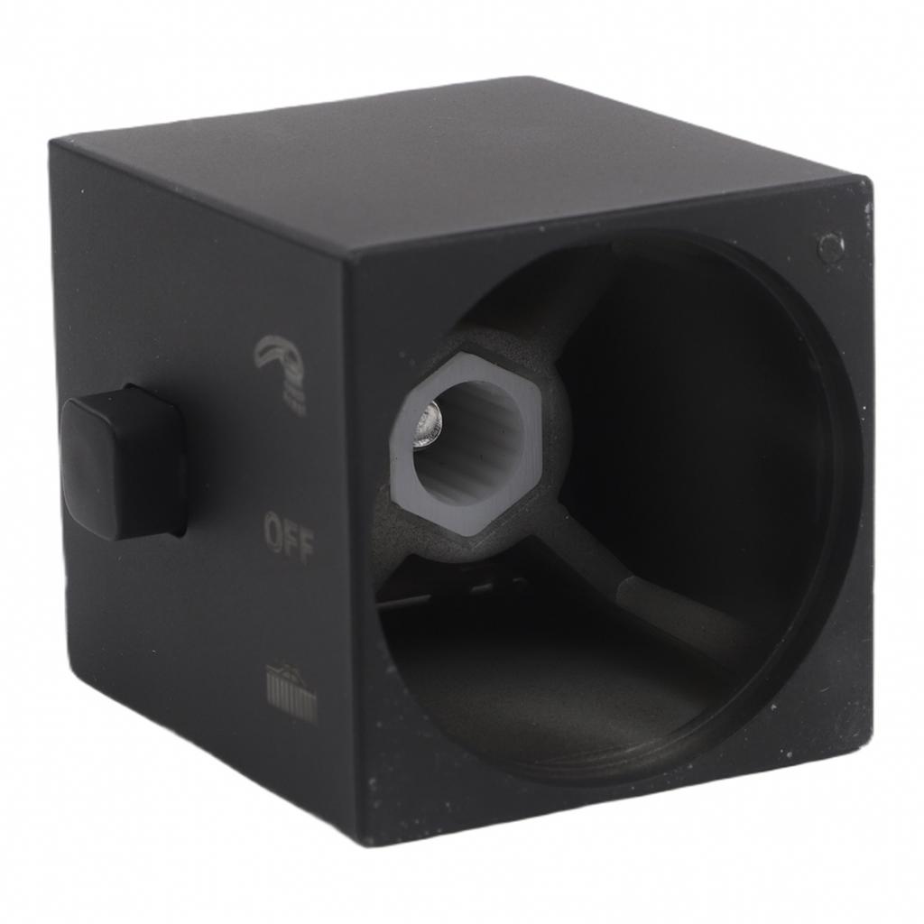 Modern Black Square Shower Thermostatic Handle Knob with Clear Markings