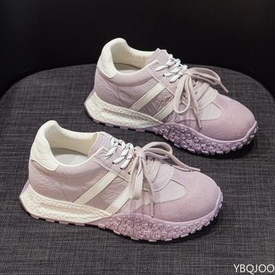 Модная универсальная обувь на толстой подошве для женщин на весну-лето, повседневные удобные кроссовки, легкая дышащая женская обувь