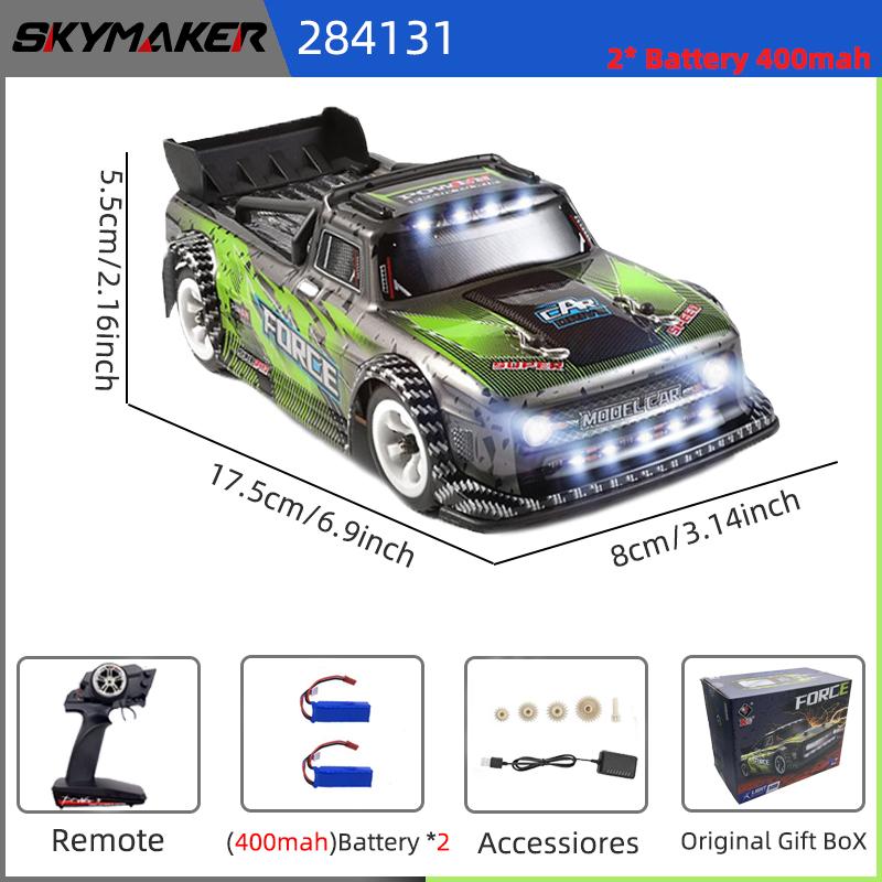 WLtoys 284131 Rc Car 1:28 4WD Drive Off-Road 2.4G 30Km/H High Speed Drift Remote Control RC Cars 1/28 Drift Toys For Boys Gift