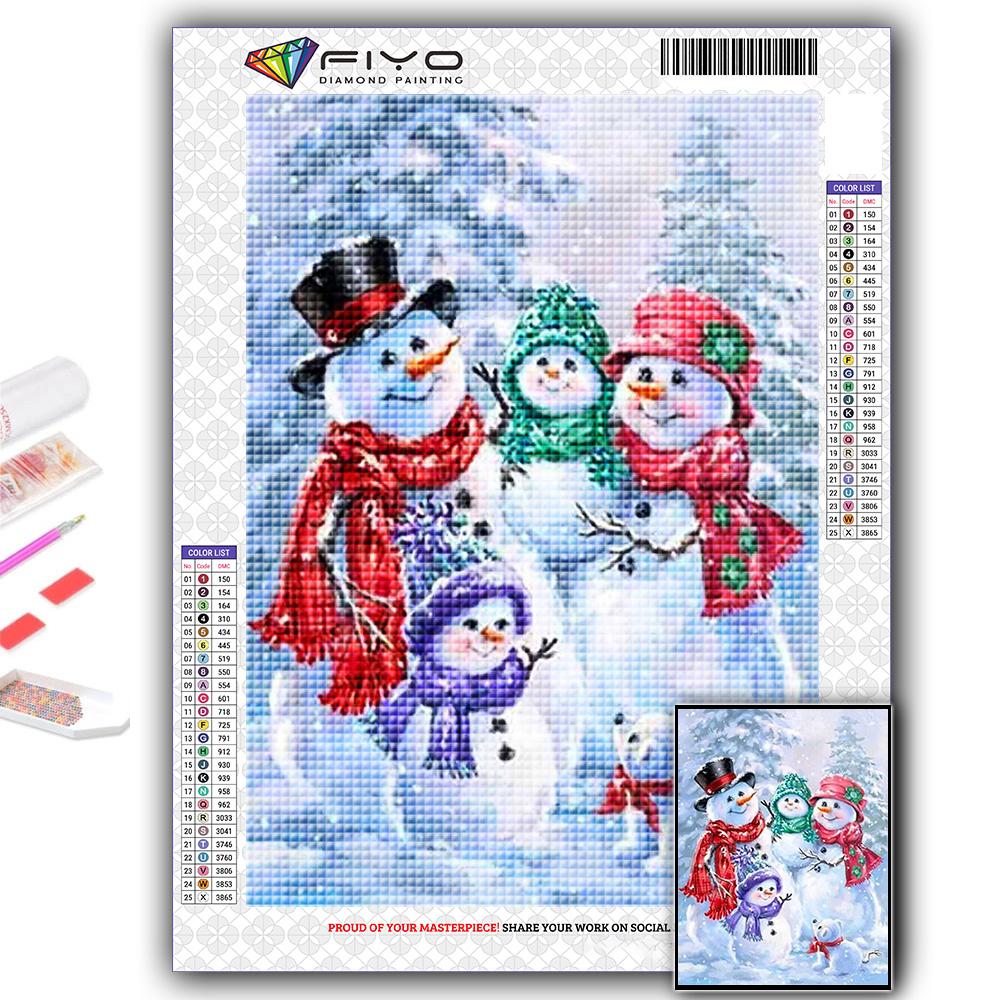 5D алмазная живопись полная алмазная Рождественская елка Санта-Снеговик Алмазная картина ручная работа Diy Алмазная мозаика картина украшение дома