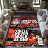 Liverpool Team Personalized Name Carpet Perfect For Entryway Decorate Room Study Room Dining Room Antislip Rug Office Home Decor Wedding Party Gift