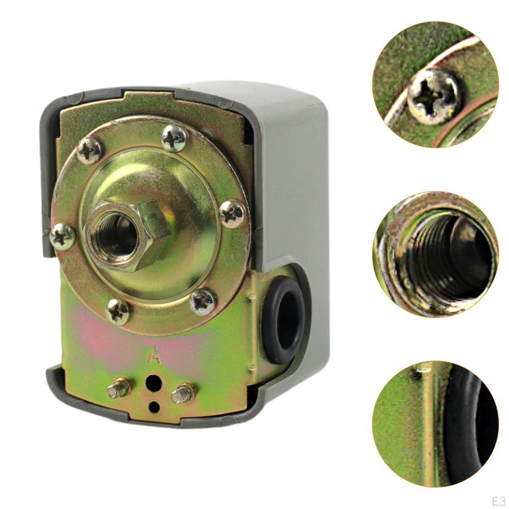 Реле давления воды Электрический Автоматический Контроль Сверхмощный Погружной Бытовой Поршневой 20PSI-100PSI