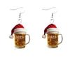 Snake Number 2025 Dangle Earrings 2025 Number Letter Number Figure Earring  Fashion Jewelry