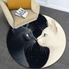 Animal  Circular Rug Office Decorative Carpet For Living Room Bedroom Door Mat Floor Rug Computer Chair Area Rug Viking Theme Decor