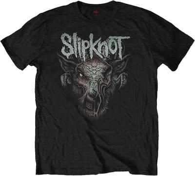 Slipknot - Хлопковая футболка 'Зараженная коза' для мальчиков_девочек
