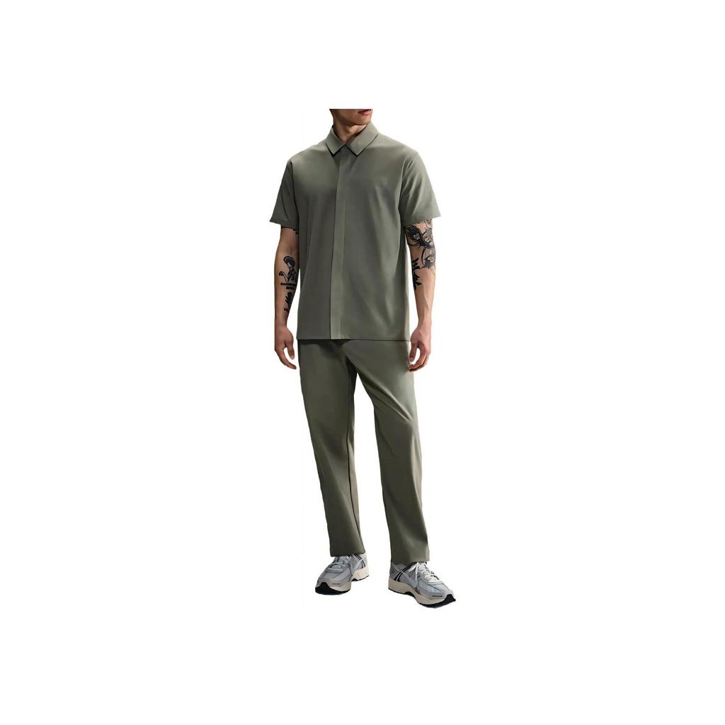 Nike Dri-Fit Идеальная эластичность Удобная Модная Мягкая Универсальная Футболка с коротким рукавом Мужские футболки Зеленый HQ6959-320