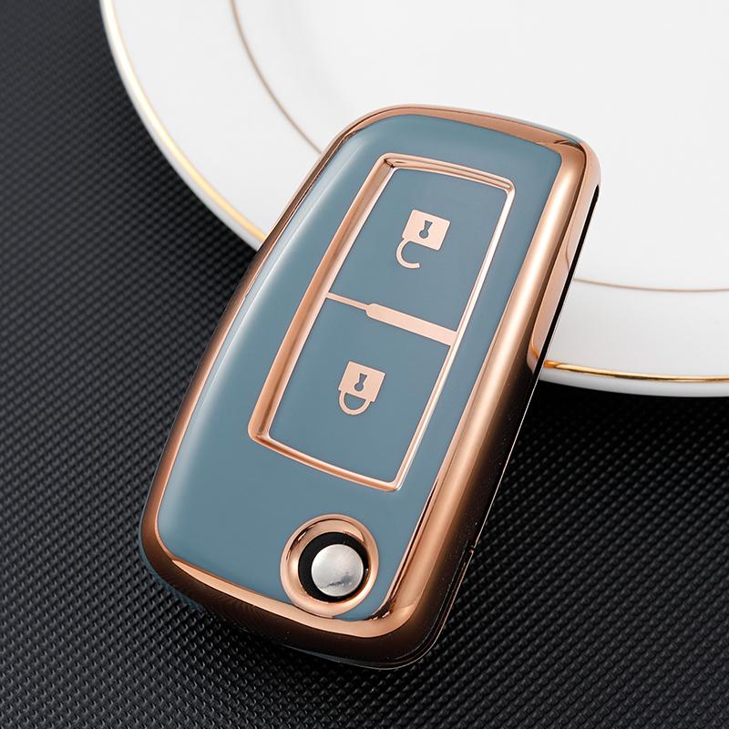 2/3/4 кнопки Мягкий ТПУ автомобильный складной чехол для ключей Защитная крышка для Nissan X-Trail Juke F15 Rogue Qashqai J11 Tiida Murano Maxima Quest аксессуары