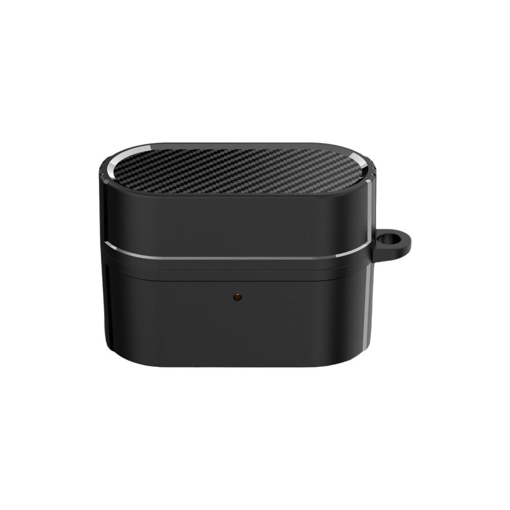 Carbon Fiber Pattern Magnetic Earphone Case Dustproof Earbuds Accessories for Sony WF-1000XM6