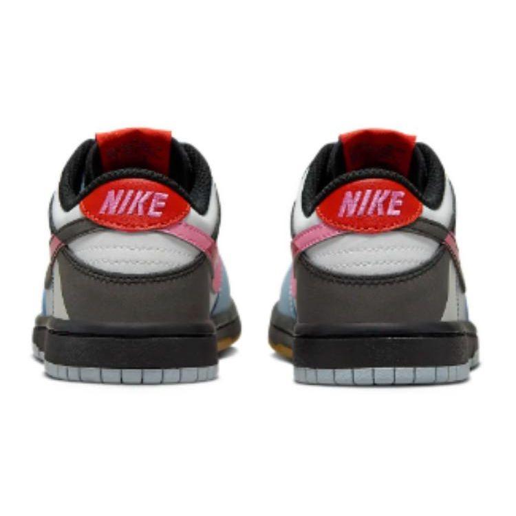 Nike Dunk Low PS Dance Детские кроссовки Разноцветные Summit-White Light-Armory-Blue FJ2687-100