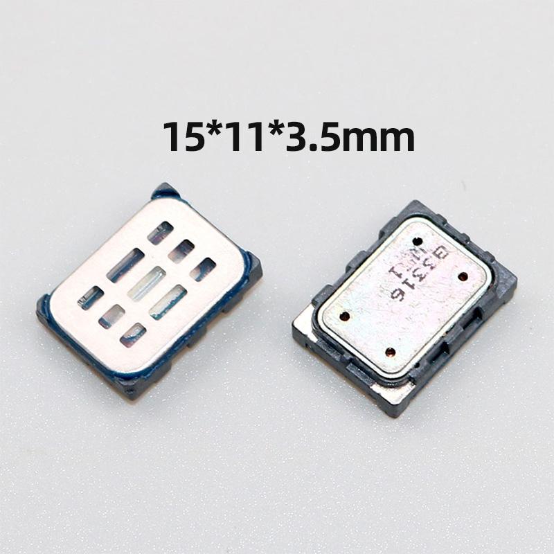 2 шт. 15x11x3,5 мм Прямоугольный MP3-динамик Оловянная фольга Громкоговоритель Совместимый с Sony Huawei Xiaomi Samsung Для планшета телефона