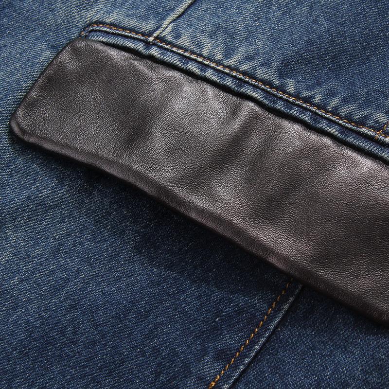 Men 'S Casual Denim Suit Large Size Business Jacket Top