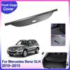 For Mercedes Benz GLK X204 200 220 2010~2015 Car Trunk Cargo Cover Rear Luggage Privacy Shield Shade Curtain Interior Accessorie