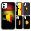 Мягкий чехол для телефона с флагом Бельгии и гербом для iPhone 14 XR X XS Max 5S 6S 7 8 Plus SE 2020 11 12 13 Pro Max Mini Phone Cover