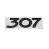 Car Metal Rear Trunk Boot Letters Logo Badge Emblem Decal Sticker For Peugeot 206 207 301 308 307 408 508 Decoration Accessories