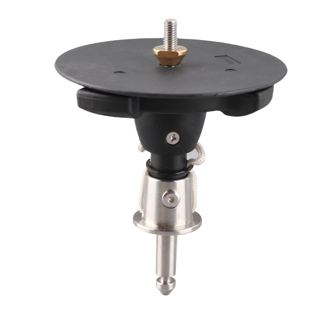 Основание мачты для виндсерфинга, основание для сухожилий для серфинга, основание для мачты, вращающееся на 360 градусов, универсальное для спорта на открытом воздухе, черное