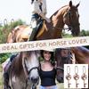 24 набора Открывалка для бутылок в виде лошади Оптовая брелок с карточкой «Спасибо» Мешочки из органзы Тематический подарок для свадебных, юбилейных и праздничных украшений