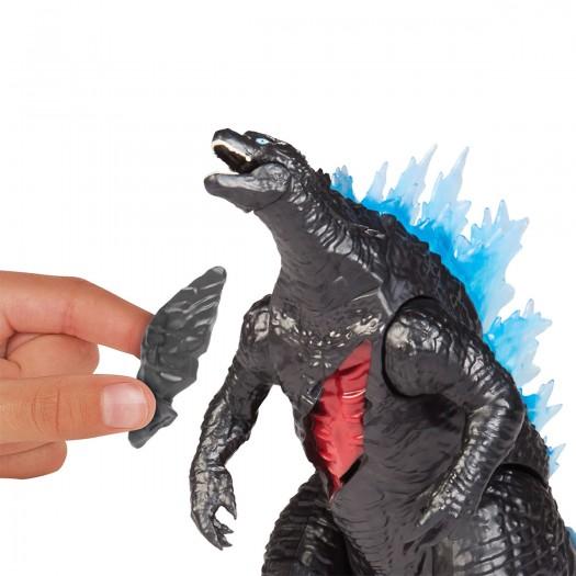 Figure GODZILLA VS. KONG - Godzilla with Superpowers and a Fighter Jet