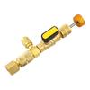 R410A R22 AC Шредер для Съемника Клапанного Ядра Двойной Размер 1/4" и 5/16" Порт HVAC для Установщика Снятия Клапанного Ядра Рефрижера
