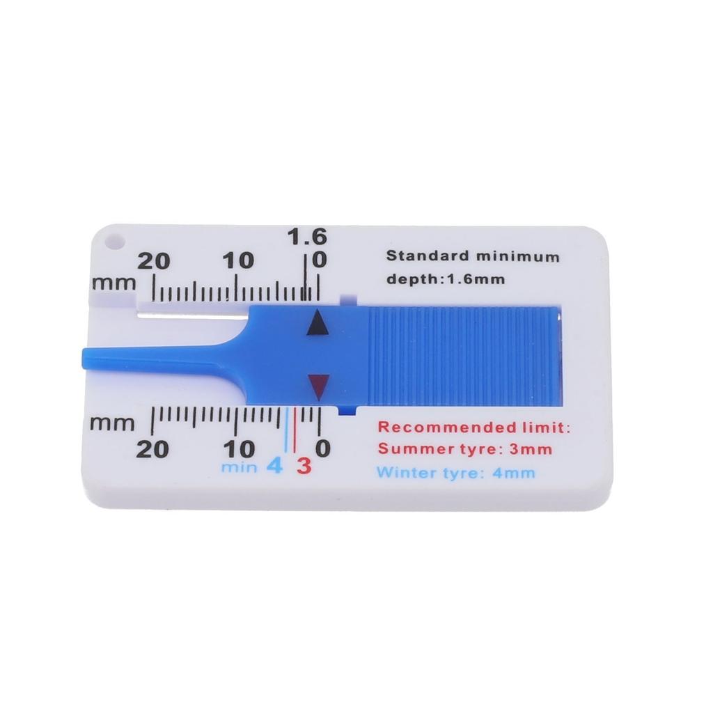Lightweight and Portable Tire Depth Measuring Tool Suitable for Travels