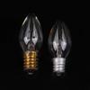 1Pc C7 7W/10W E12/E14 Warm White Bulbs 110V/220V 55*22Mm Christmas Chandelier Plug-In Flea Trap Salt Lamp Candle Light Decor