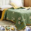 Skin-friendly Summer Thin Quilt Printed Quilt Air-conditioning Quilt Single Double Summer Cool Quilt Soft Bedspread Spring and Autumn Thin Quilt