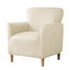 Cover For Small Armchair S, Velvet, Cream