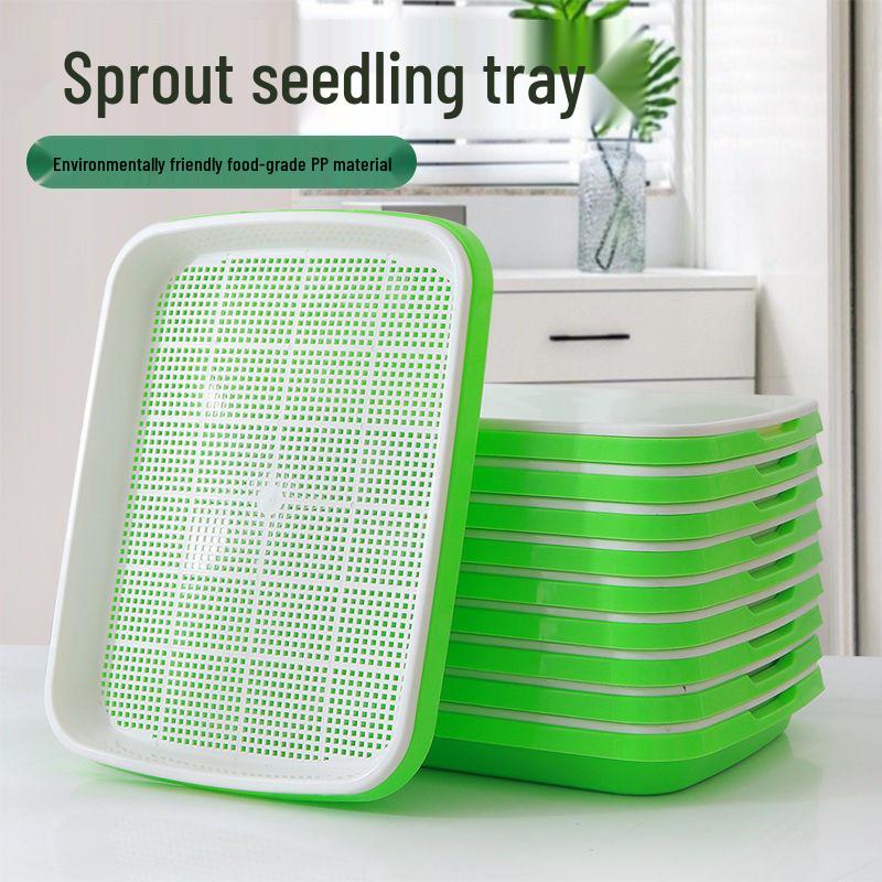 Hydroponic Seedling Tray for Soilless Growing: Vegetable, Bean, Wheat, Garlic Cultivation