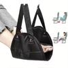 Airplane Footrest With Adjustable Strap, Portable Hammock Leg Rest, Perfect Travel Accessories