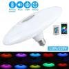 18/60W Music Ceiling Lamp RGBW LED Ceiling Lamp with Remote Control,bluetooth Speaker, APP Control Night Lamp for Bedroom Home Party Decorative Lamps