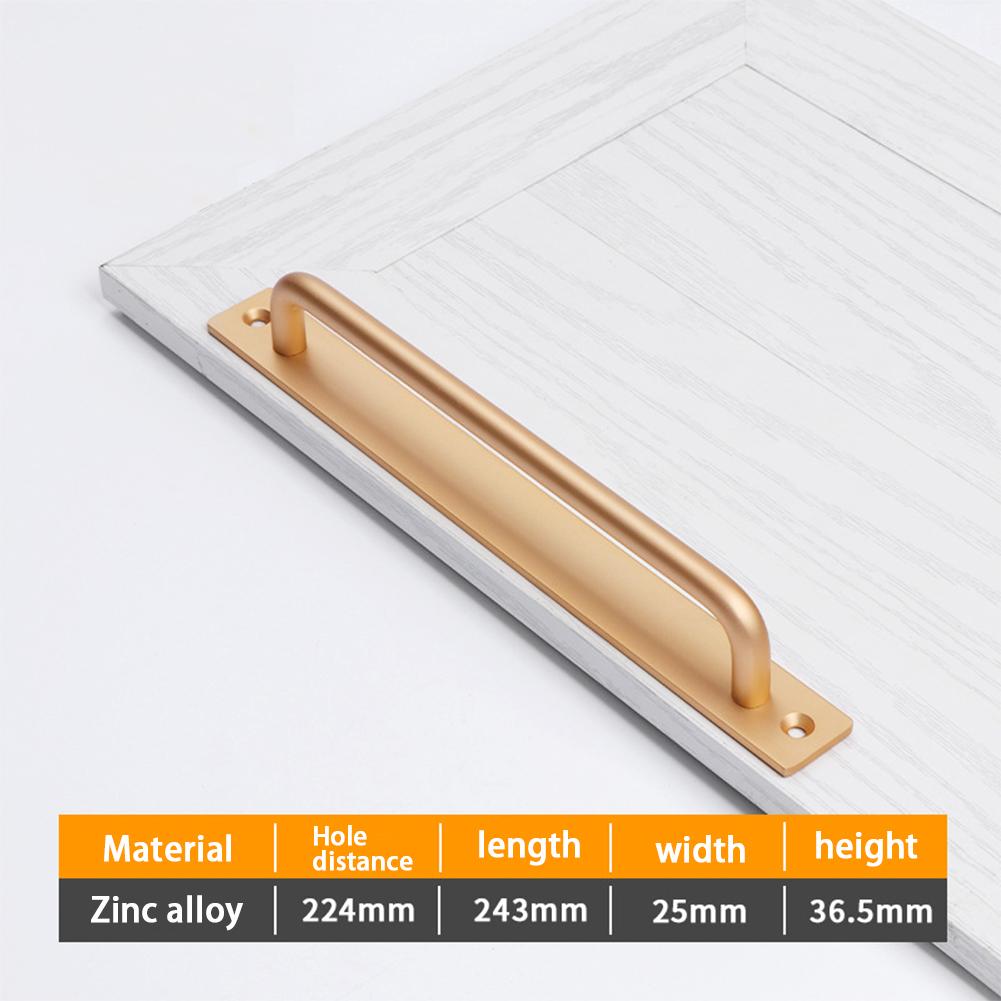 1 шт. Металлическая прочная ручка для двери амбара, ручка с длинным основанием, ручка с длинным основанием для ворот гаража