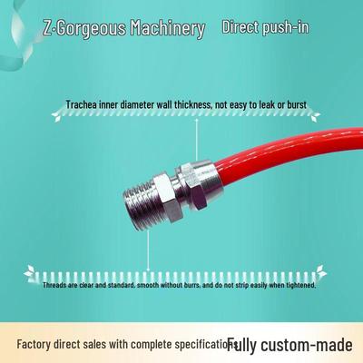 Медный никелированный быстросъемный соединитель: Наружная резьба для трубок для воздуха, масла, ПТФЭ с разрезной контргайкой