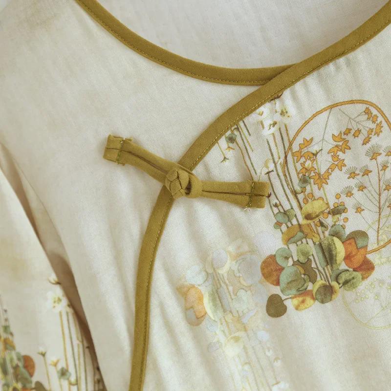 Женский повседневный пижамный комплект из бамбукового волокна - Милый весенне-летний стиль знаменитостей из Интернета с топом с длинными рукавами и брюками