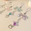 Sweet Love Heart Pendant Phone Strap Wings Key Chain Pendant Backpack Pendant  Gift