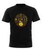 Music Meaning - Mens Funny Novelty Tee Top Gift T Shirt All Sizes Black T-shirt