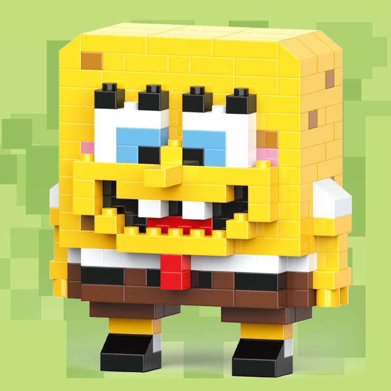 LEGO-Compatible Mini Building Blocks: Cartoon Figurines & Educational Toys