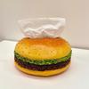 Hamburger tissue box creative American retro living room tissue box home fun decoration ornaments napkin holder