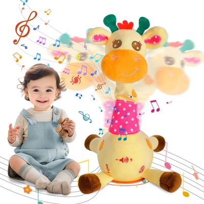 MIAODAM Движущаяся игрушка, Танцующая и говорящая игрушка, Подарок на день рождения, Поющий танцующий кактус, День защиты детей, Рождество, Сценка, Новогоднее украшение, Имитация