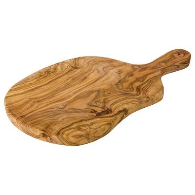 Разделочная доска Arte Legno, Оливковое дерево, Сделано в Италии, P672.44, Большие разделочные доски для стейка, Натуральное дерево, Официальный розничный продавец, Идеально для Нового