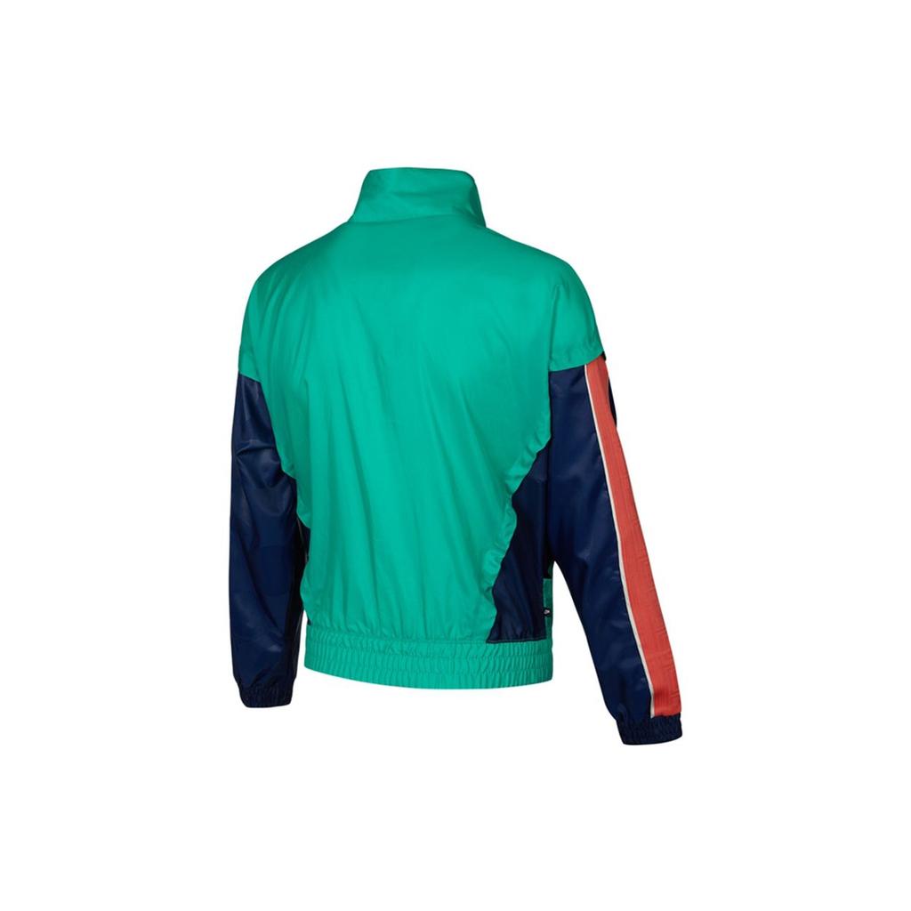 Nike Giannis Lightweight Patchwork Sports Casual Woven Stand Collar Jacket Men Jackets Emerald DA5670-372