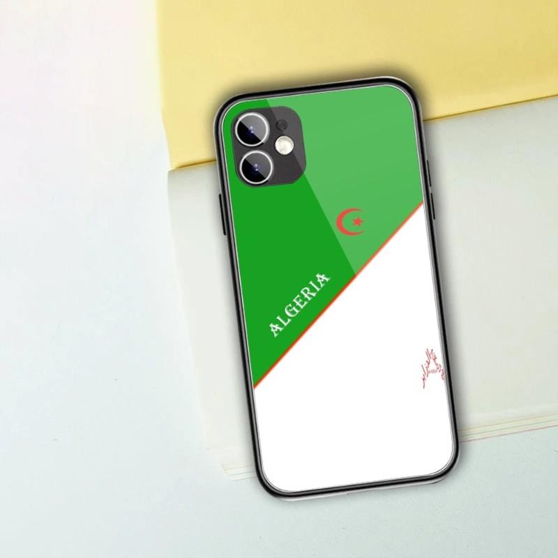 Чехол для телефона FAF Albania DZ для iPhone 13 12 11 XS X 8 7 6 Plus Mini Pro Max SE, черный, из поликарбоната, TPU, из стекла