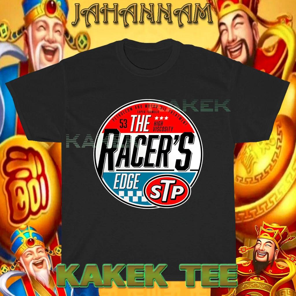 New Shirt STP The Racer's Edge Logo American T shirt Funny Size S to 5XL