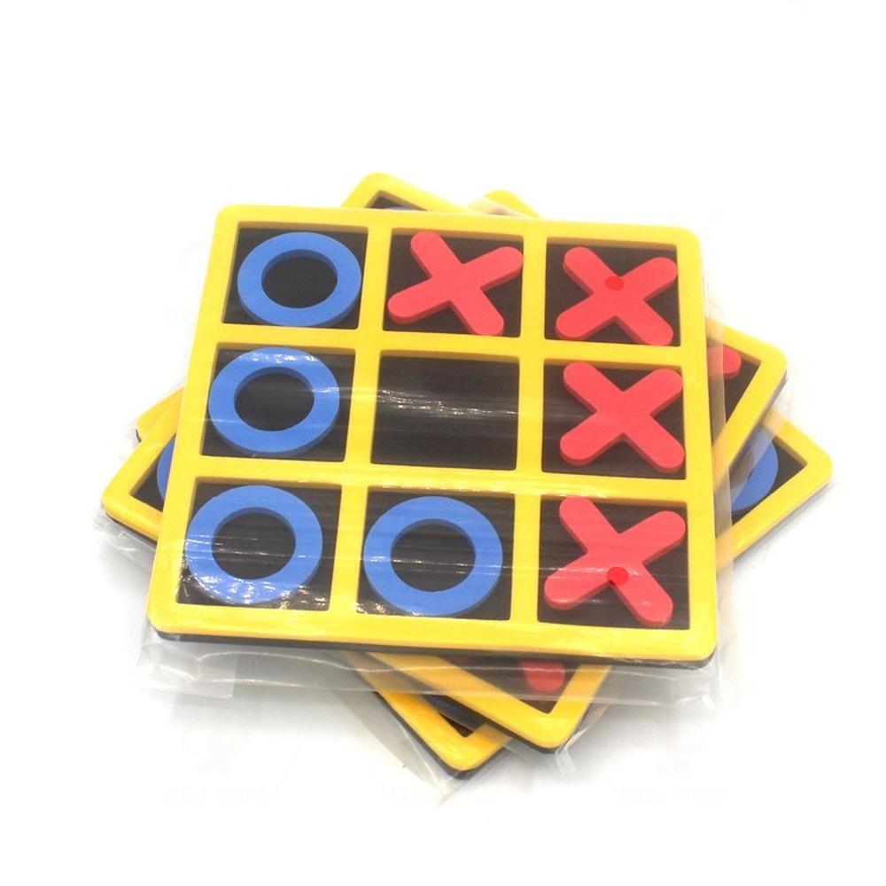 Parent-Child Interaction Leisure Board Game OX Chess Funny Developing Intelligent Educational Toys Puzzles Game Kids Gift