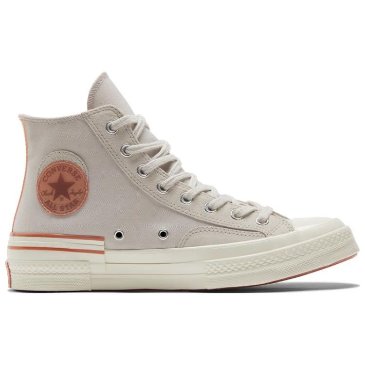 Converse Кроссовки унисекс Chuck 70 High Grey цвета слоновой кости A04287C